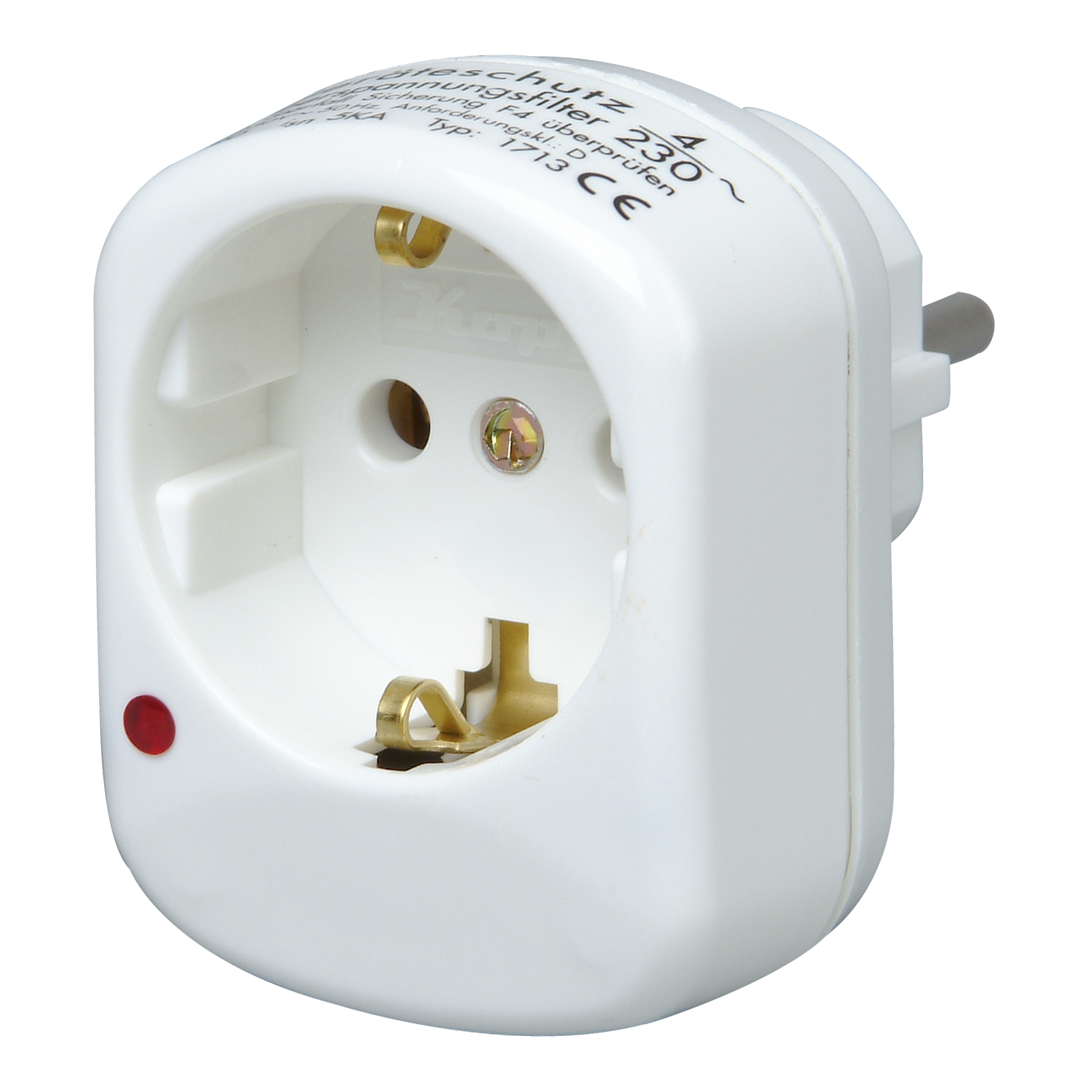 Adapter with surge protection