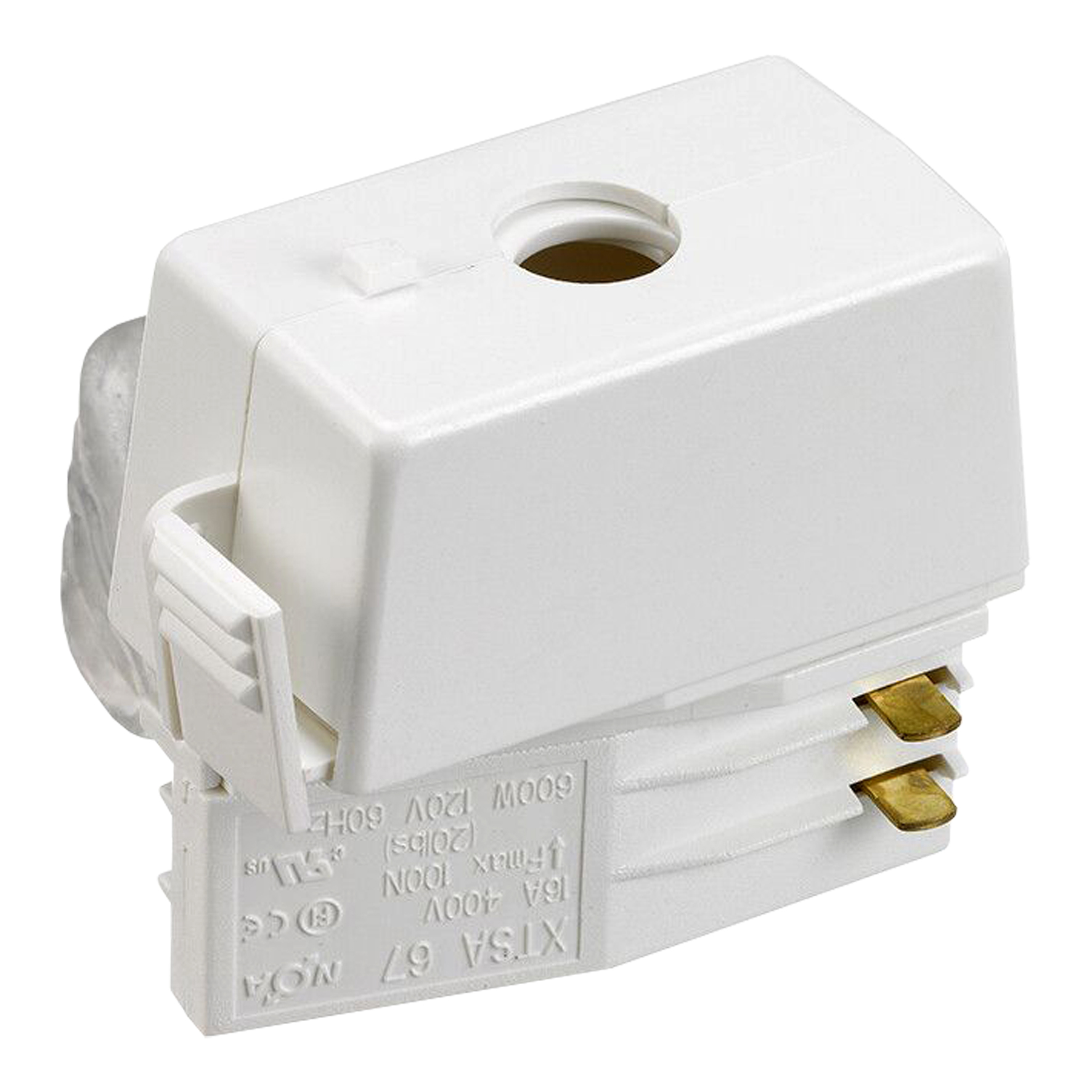 XTSA 67-3 Adapter White 3-Circuit