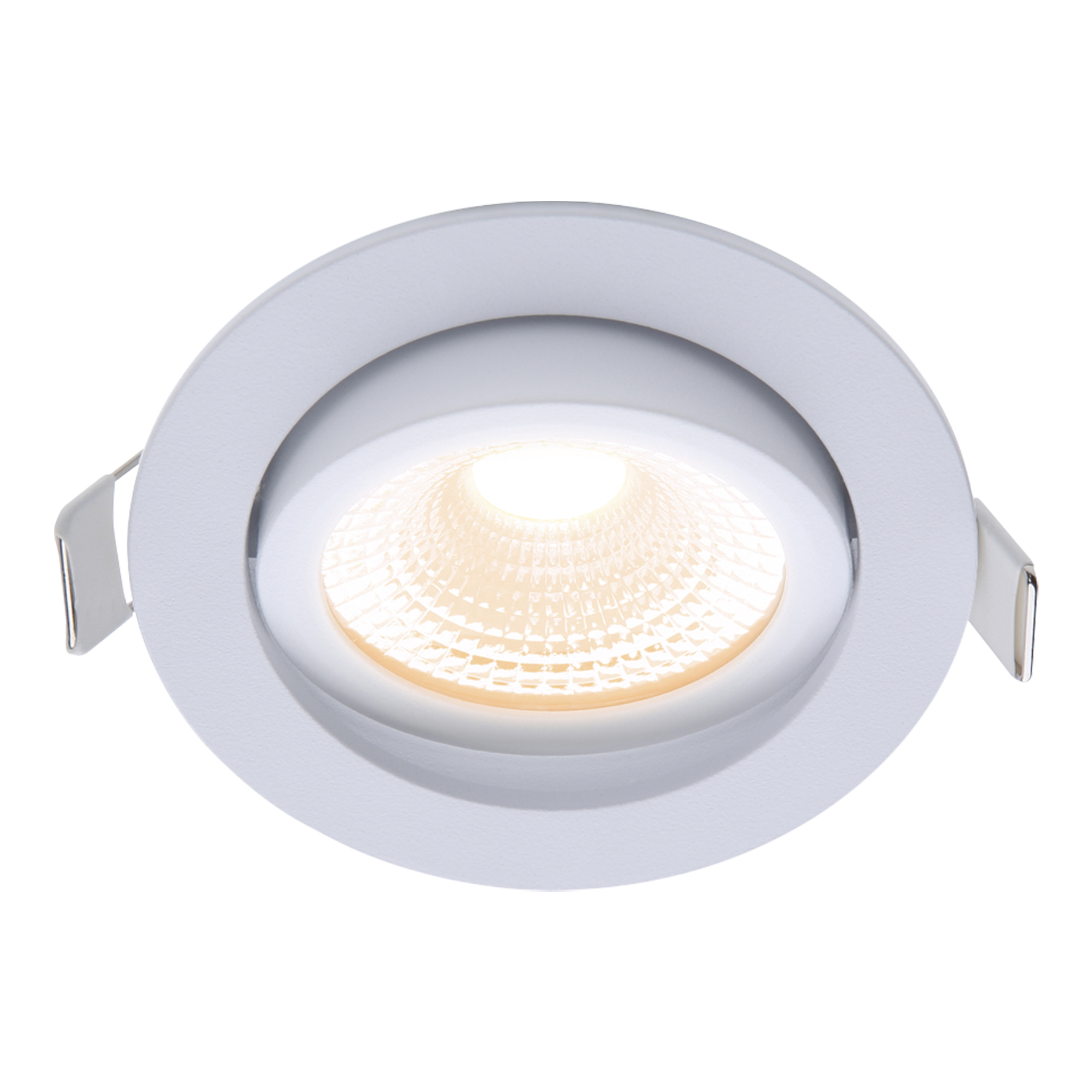 EcoDim ED-10022 LED Spot 5W WarmDim Rond Blanc IP54
