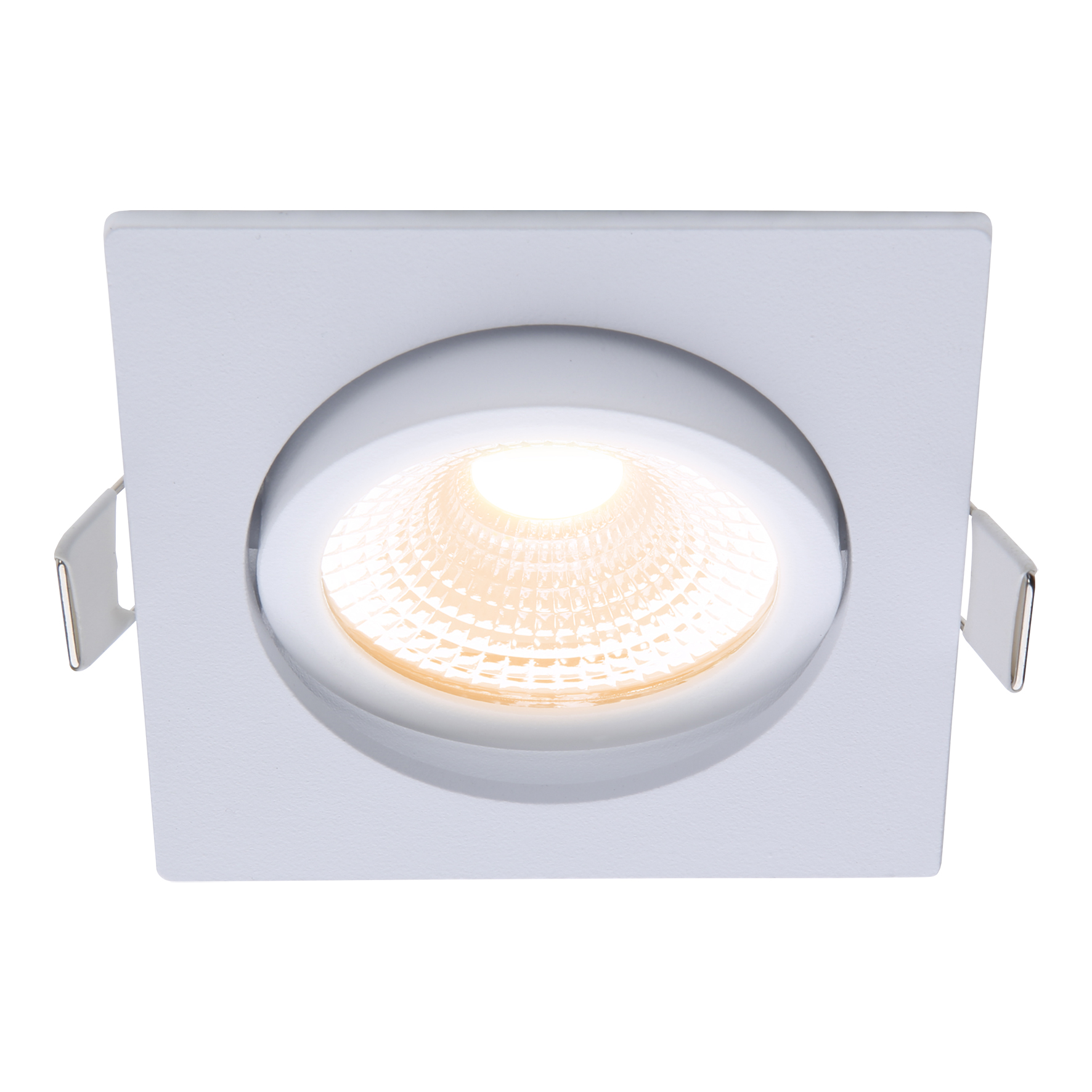 EcoDim ED-10025 LED Spot 5W WarmDim Quadrat Weiß IP54