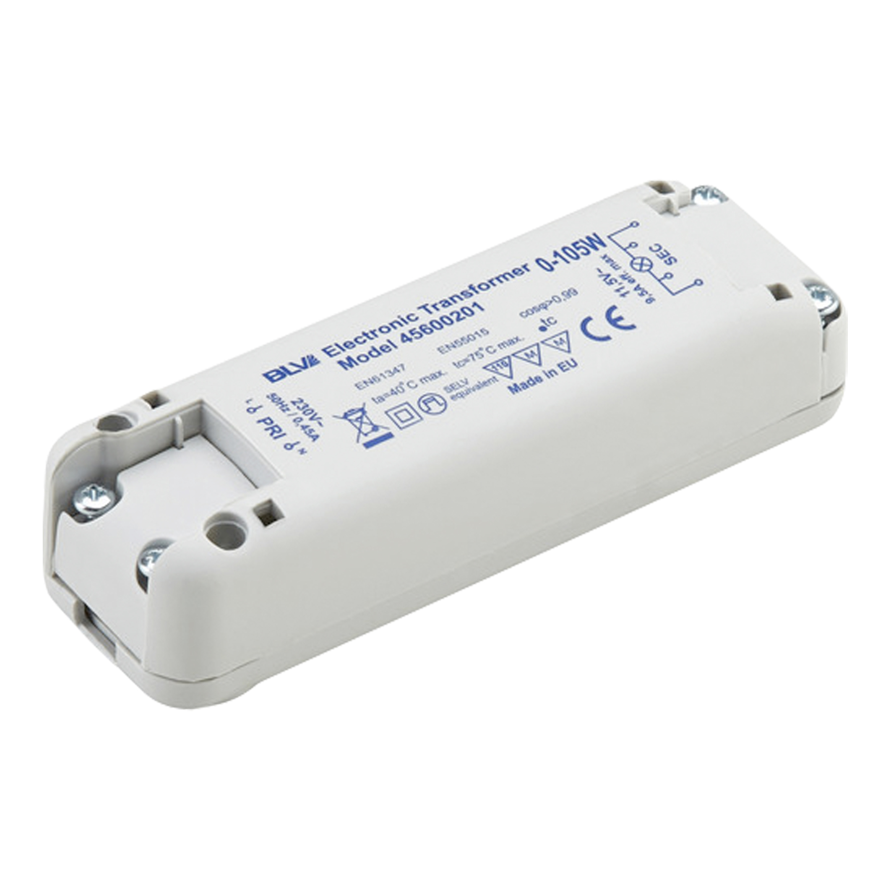 Luxia Electronic Transf. 105VA 12V/AC LED 0-42W DIM