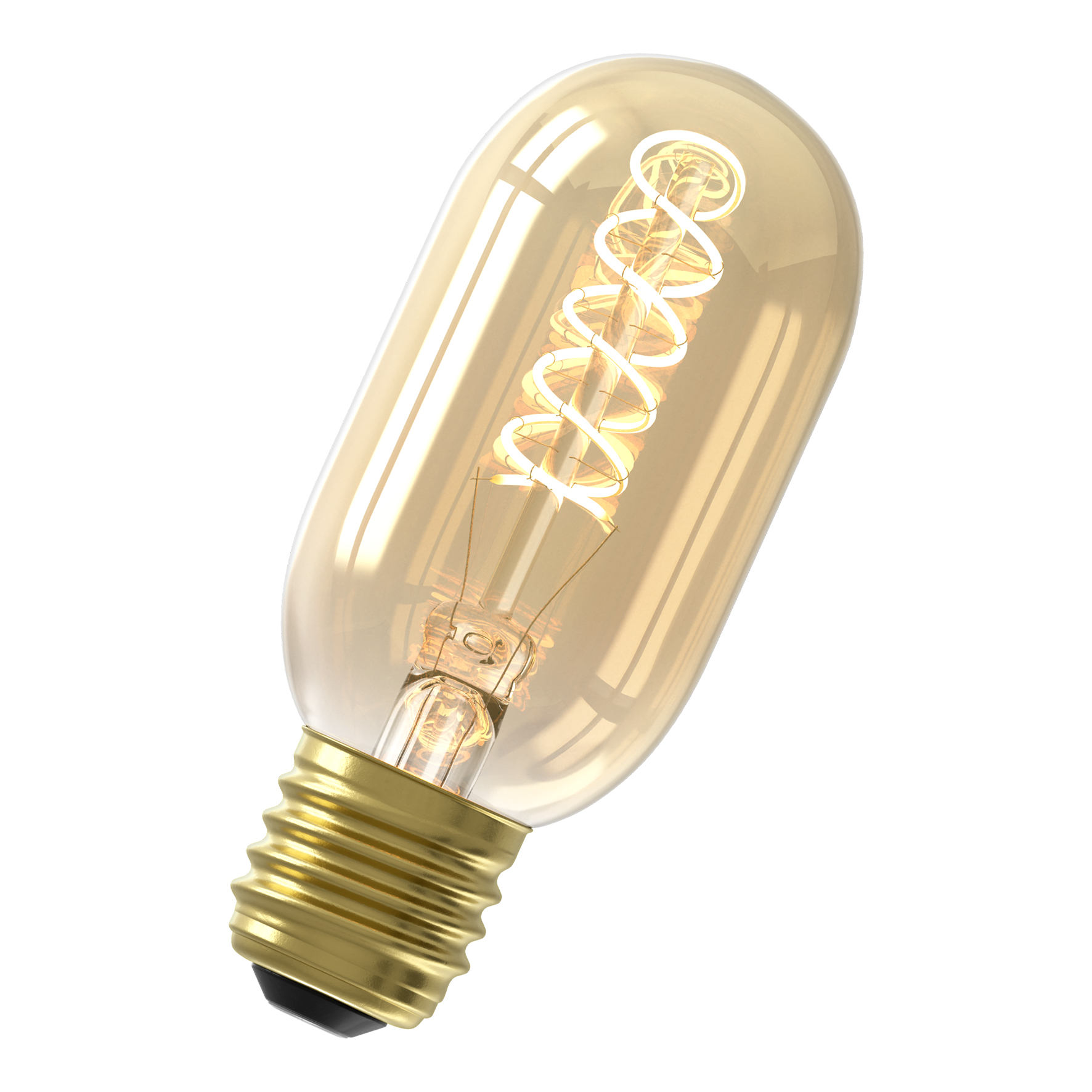 LED Flex Fil T45x110 E27 DIM 3.8W (25W) 250lm 2100K Gold