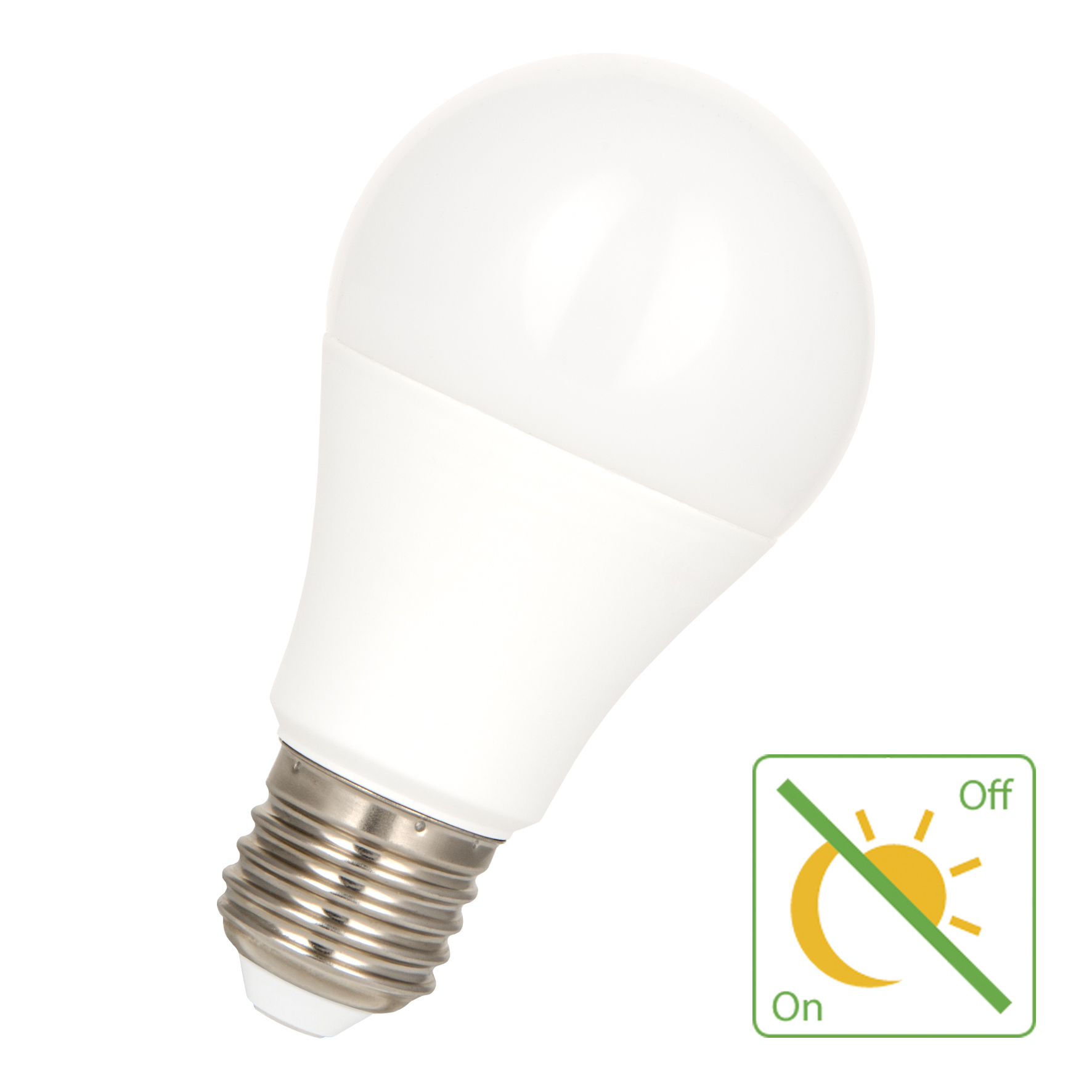 LED Ecoplus Night Sensor A60 E27 9W (60W) 820lm 827