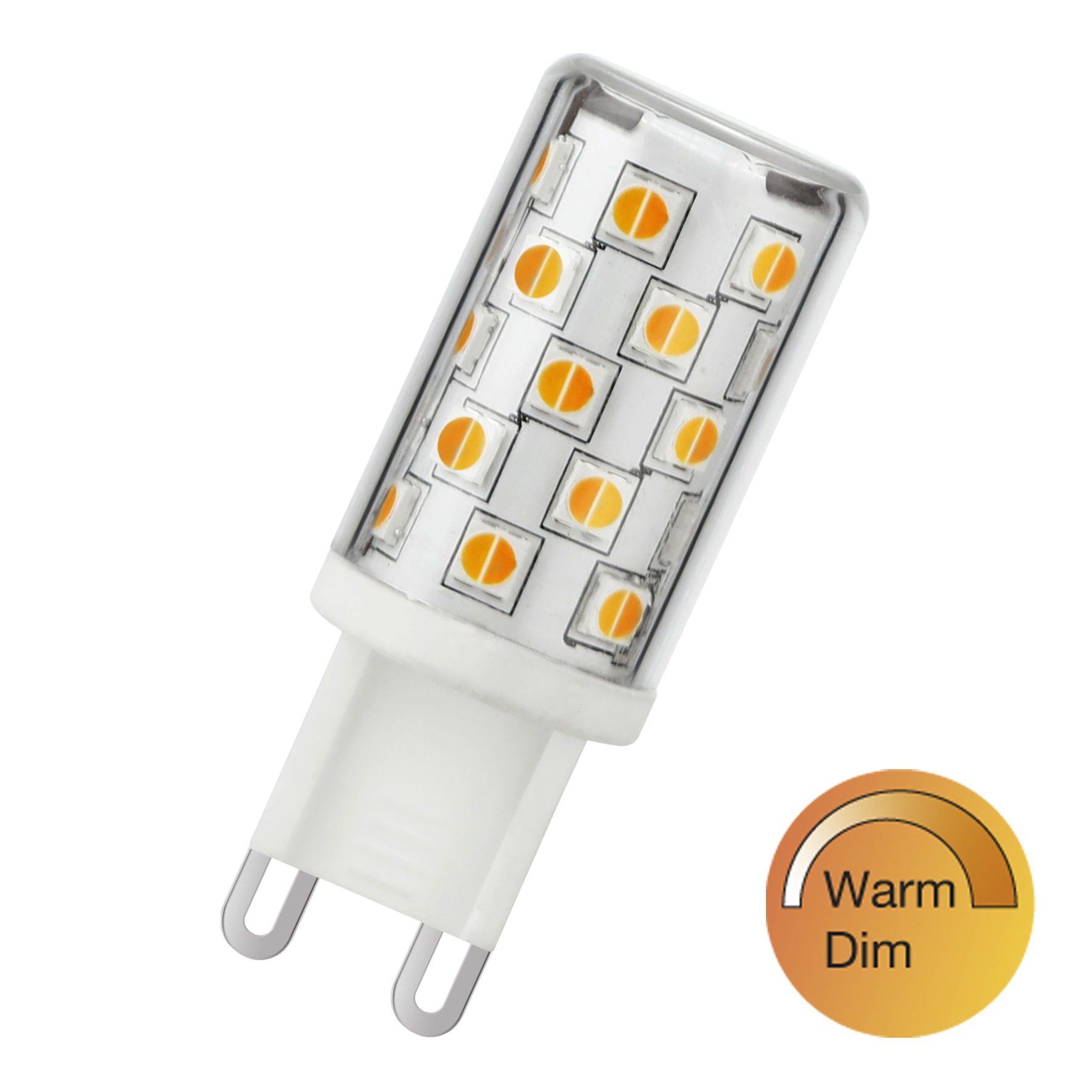 LED G9 WarmDim 4W (33W) 360lm 830-822